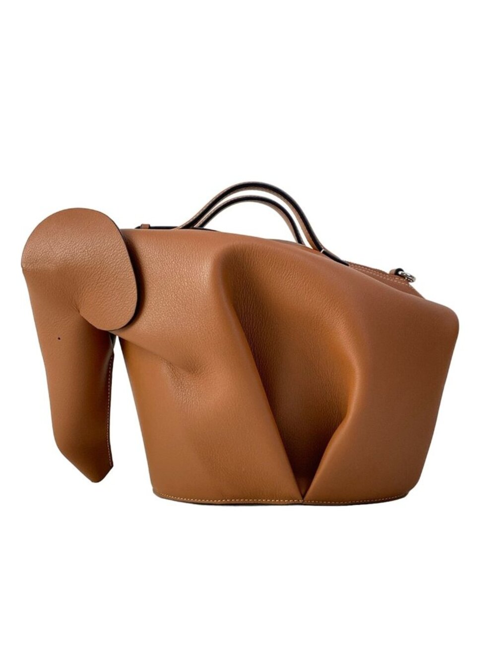 Loewe Handbag Brown Elephant Leather
